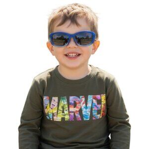 Marvel Graphic L/S T-Shirt + 100% UVA & UVB Protection Sunglasses (3-4 yrs old)